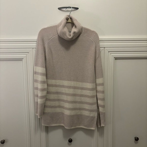 COS Striped Roll Neck Sweater - Picture 4 of 8